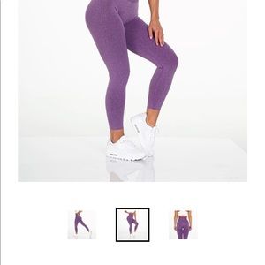 NVGTN Violet curve leggings. Excellent condition. Worn a couple of times. Small